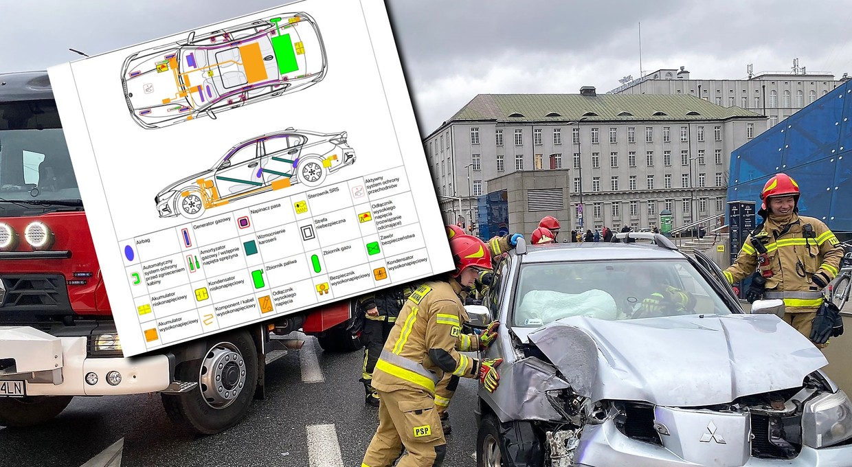 Karta Ratownicza może uratować życie. Skąd pobrać wzór i gdzie ją umieścić w samochodzie?