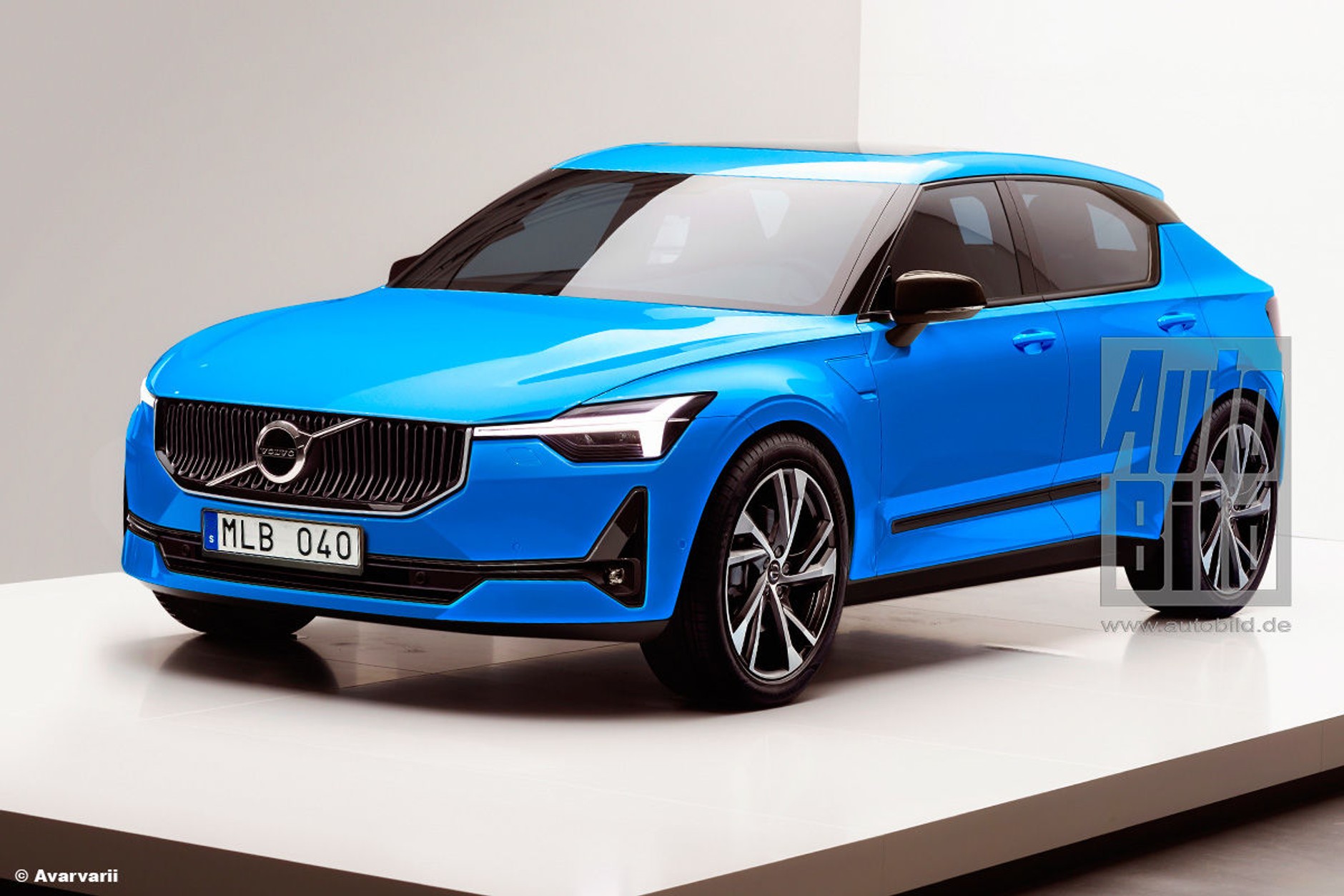 Nowe Volvo V40 - wizualizacja