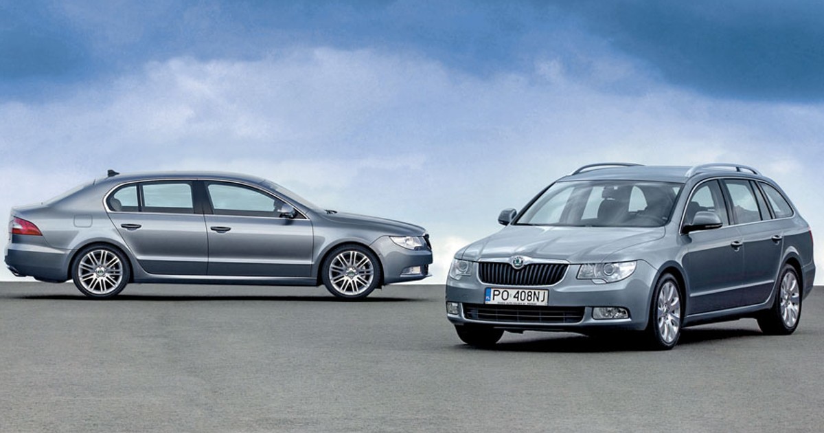Skoda Superb II: Klasa wyższa dla Kowalskiego