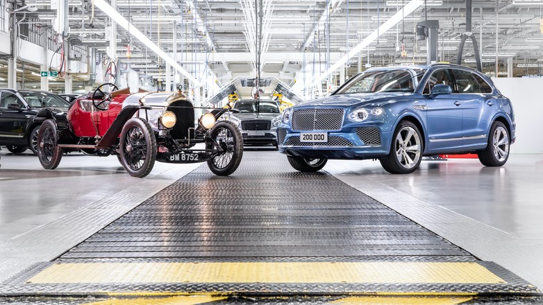 Bentley świętuje wyprodukowanie 200 tys. samochodów