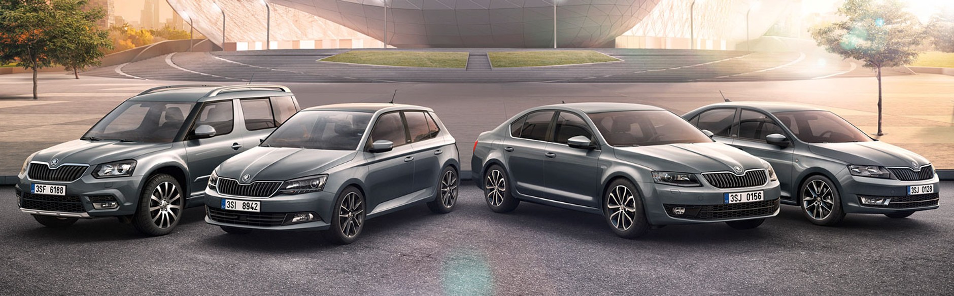 Gama samochodów marki Skoda