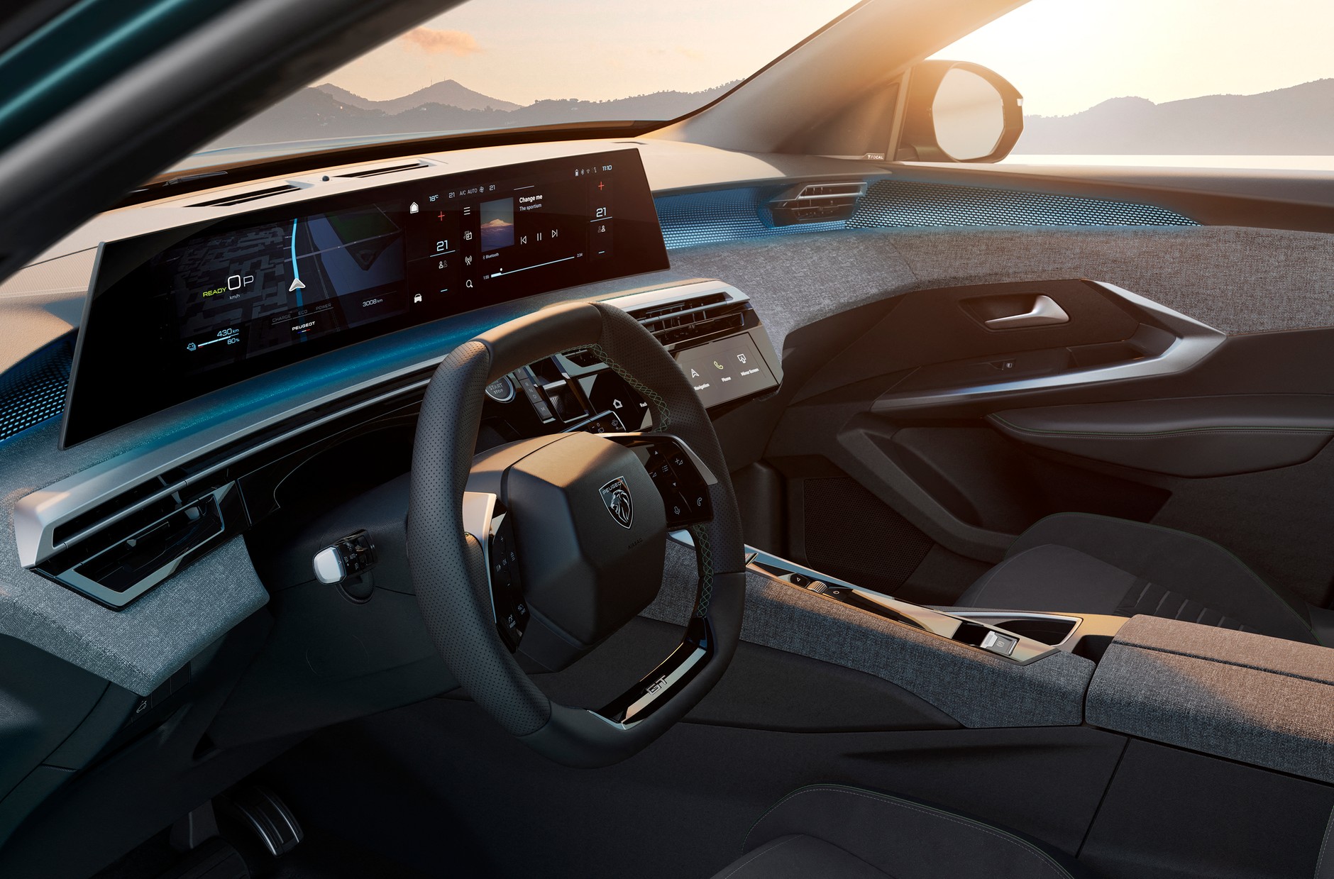 Peugeot panoramic i-Cockpit