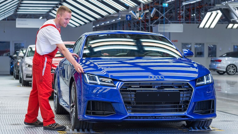 Audi - rozpoczęcie produkcji