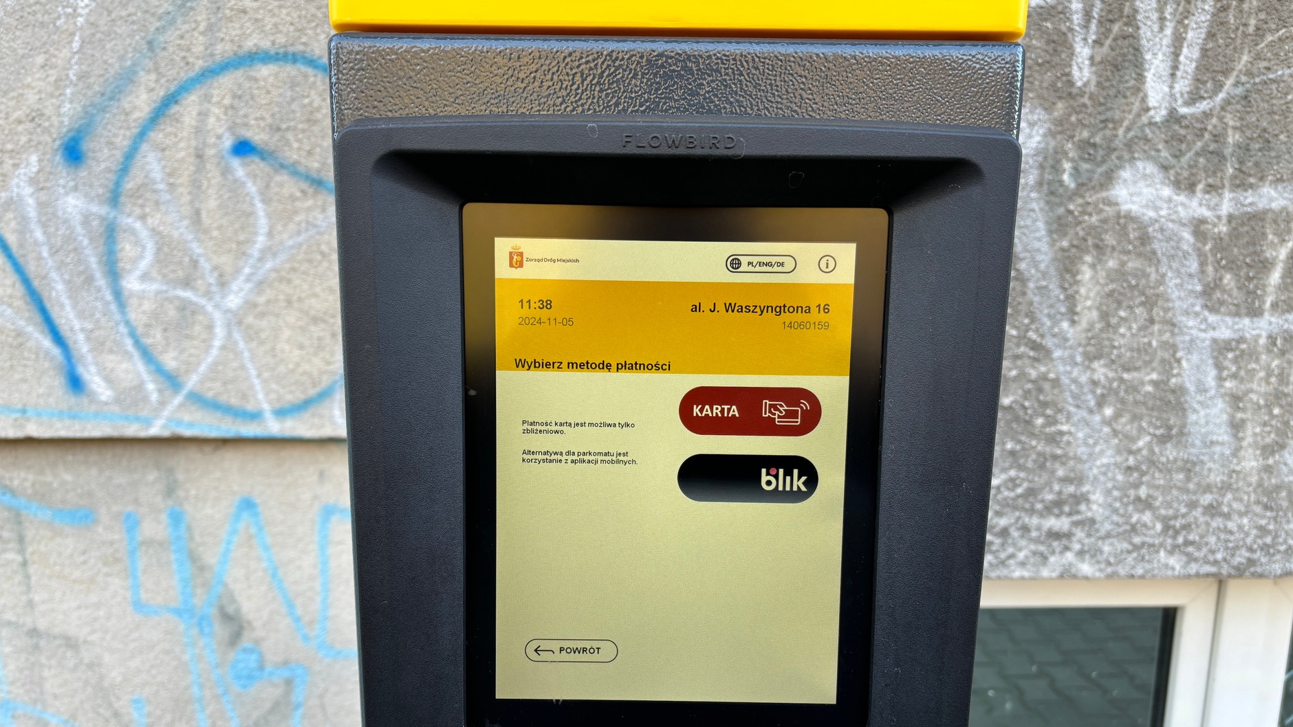 Nowe parkomaty w Warszawie