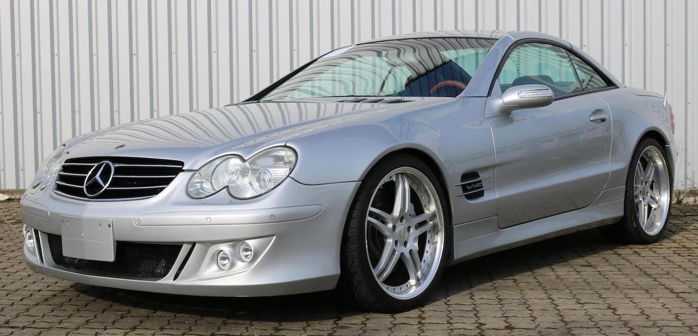 Mercedes SL 600 V12 Biturbo Brabus z 2004 r.