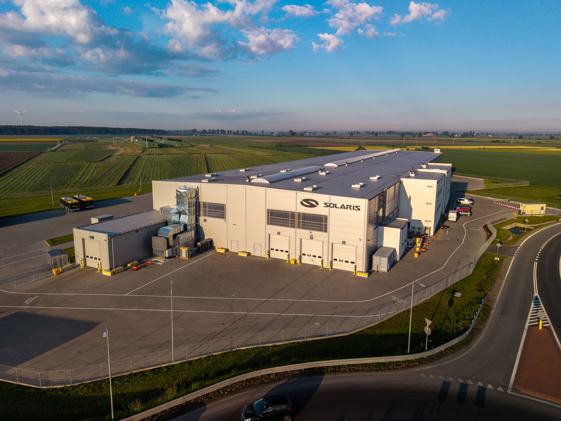 Nowa fabryka Solarisa w Środzie Wielkopolskiej