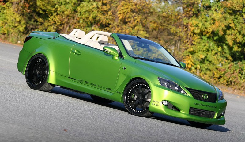 Lexus IS350C - 400-konne cabrio