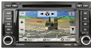Zenec ZE-NC2051D: radio do VW Transportera T5