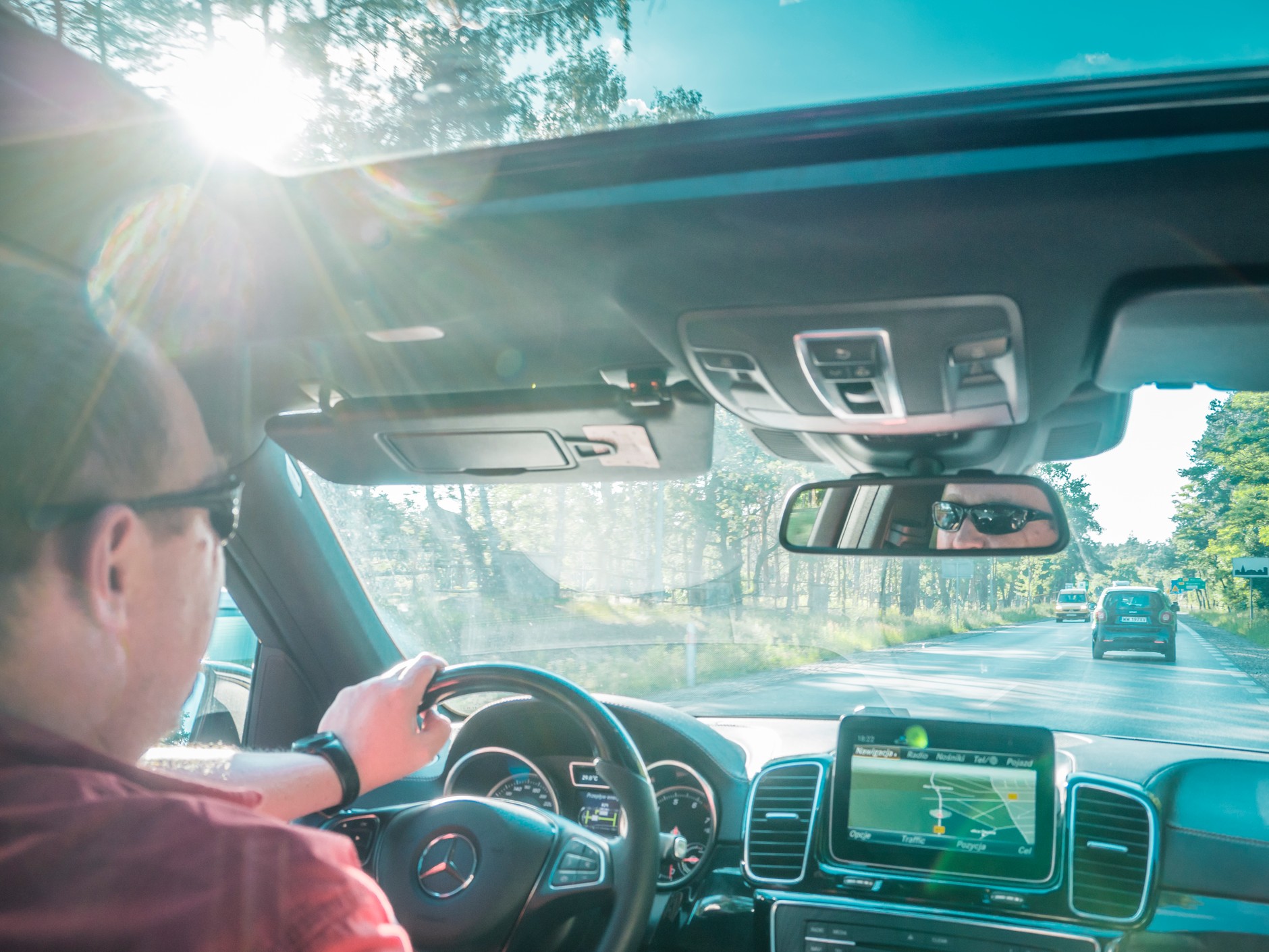 Dzień z Mercedesem i Fibaro