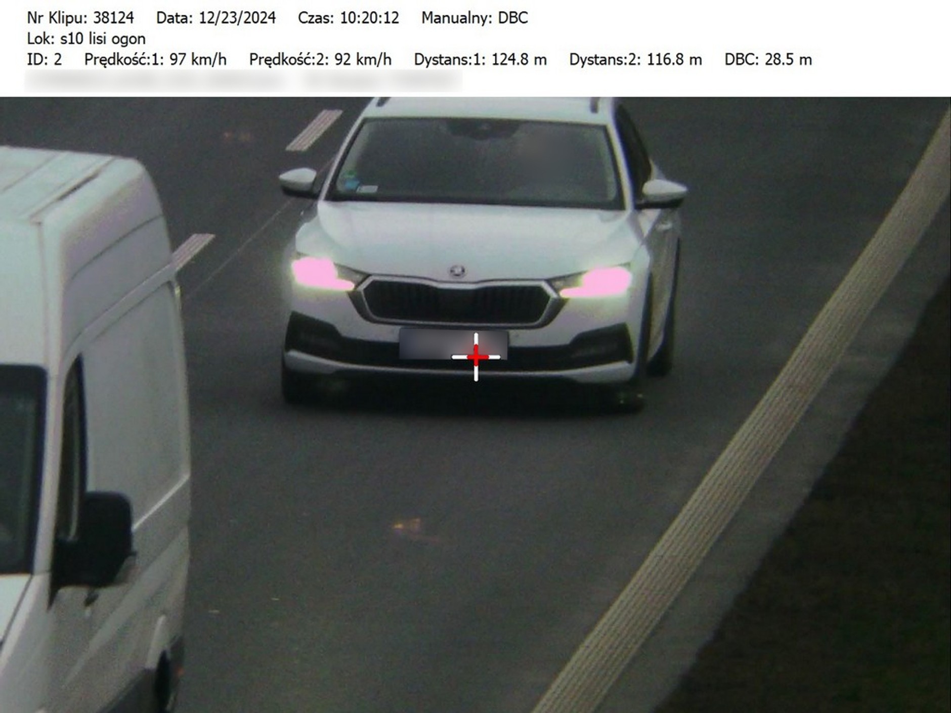 Policjanci kontrolowali odległość między pojazdami na S5