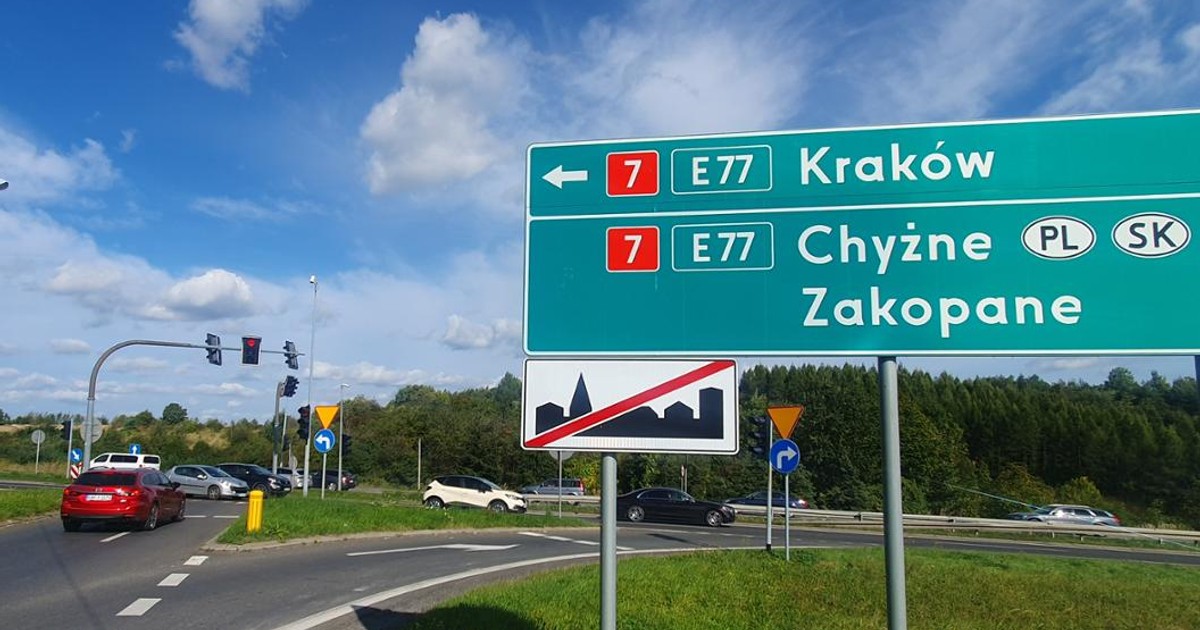 W Myślenicach powstanie nowy węzeł. Ma ułatwić wjazd na zakopiankę
