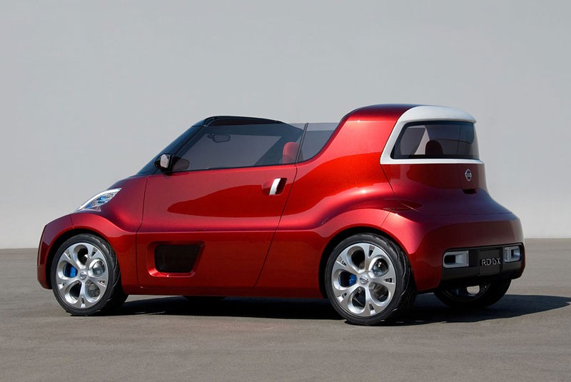 Nissan Round Box: roadster o kształcie zaokrąglonego sześcianu