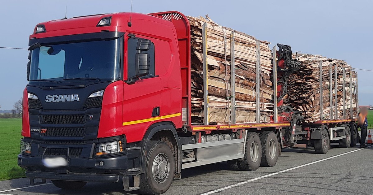 Transport drewna 
