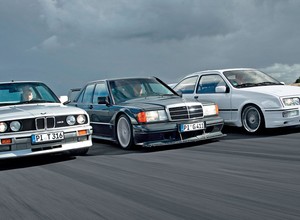 Sportowe limuzyny lat 80. - BMW M3 kontra Mercedes 190 E 2.5-16 Evo II i Ford Sierra Cosworth