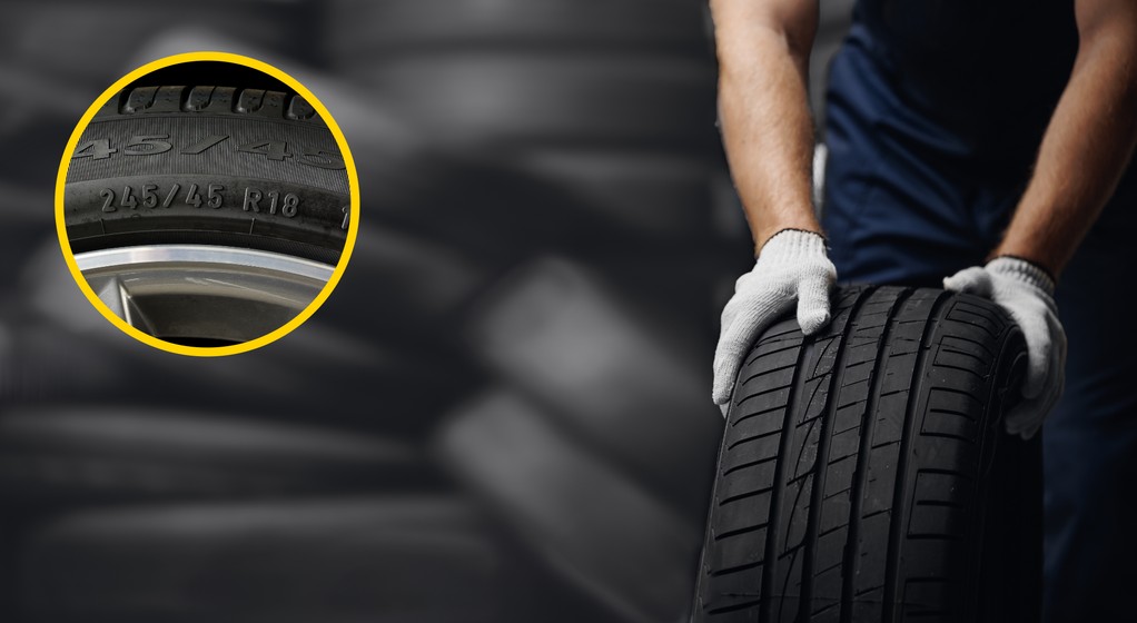 Co oznaczają symbole na boku opony?