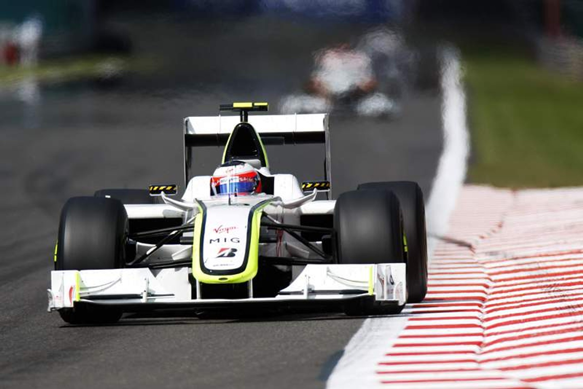 Grand Prix Belgii 2009: dwie gwiazdy wyścigu - Raikkonen i Fisichella (fotogaleria)