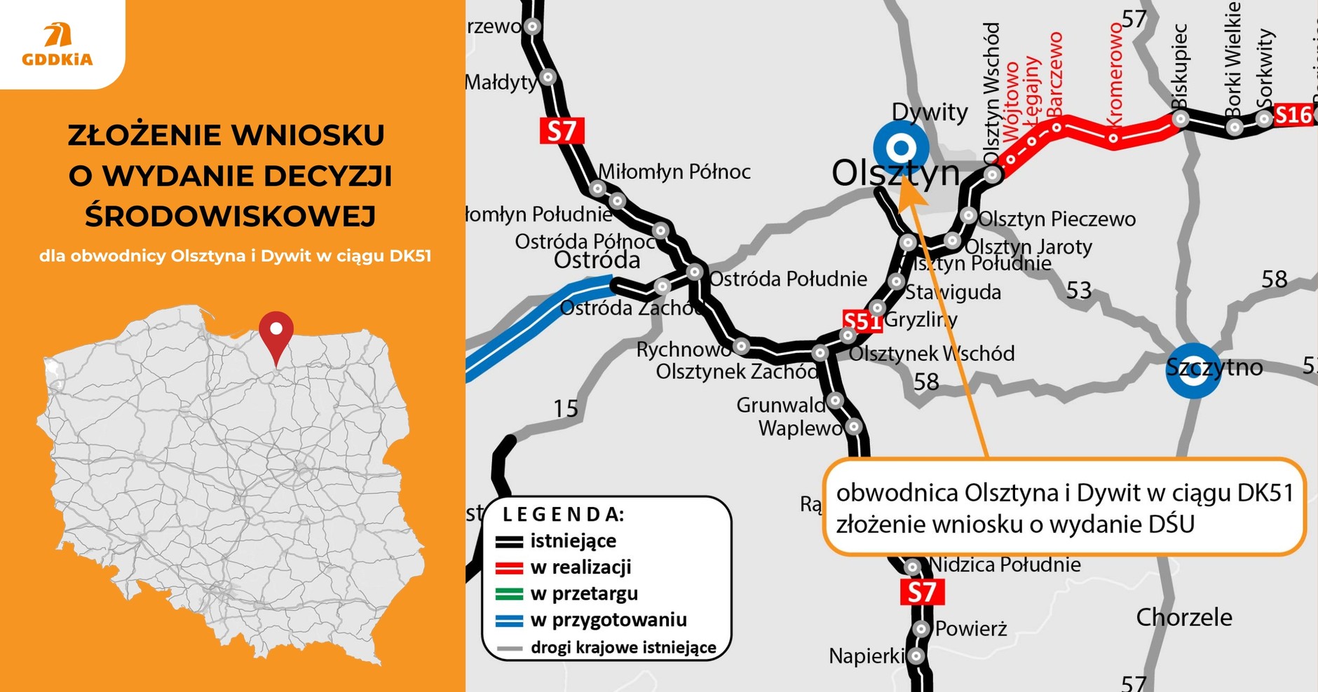 Obwodnice Olszytna i Dywit