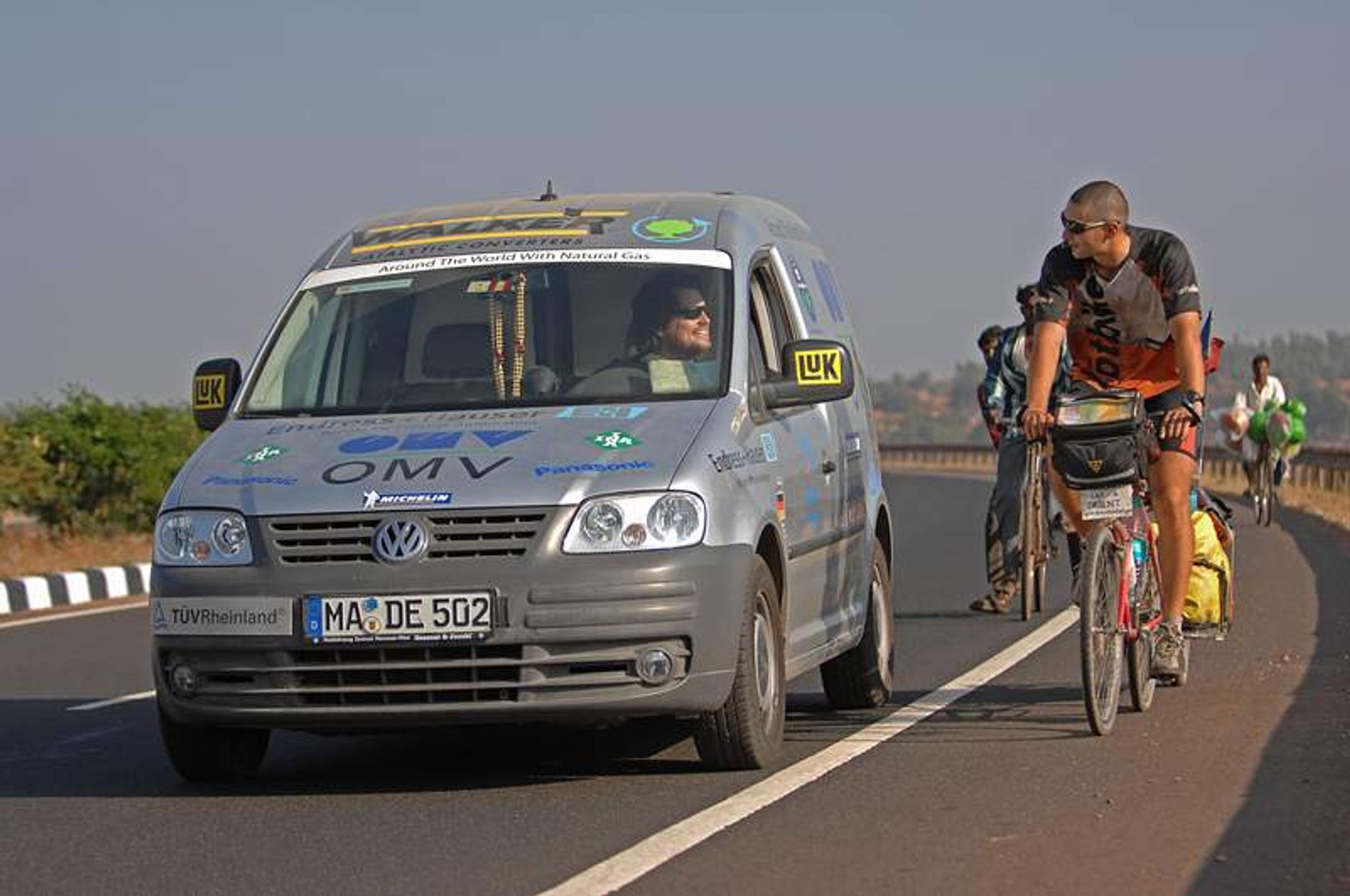 EcoFuel World Tour: Poznański VW Caddy w księdze Guinnessa!