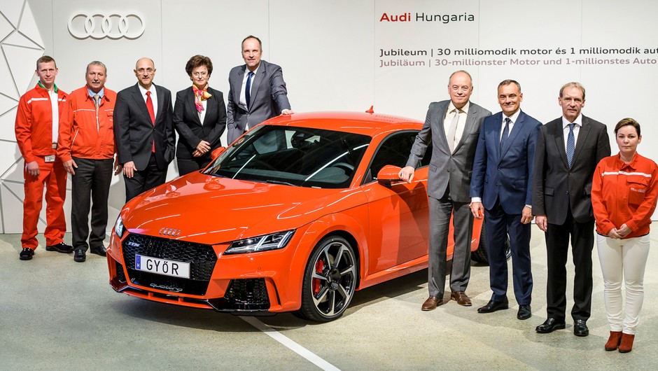 Jubileuszowe Audi w Győr