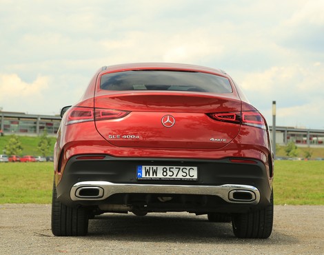 Mercedes GLE Coupe 400d - Coupe na szczudłach