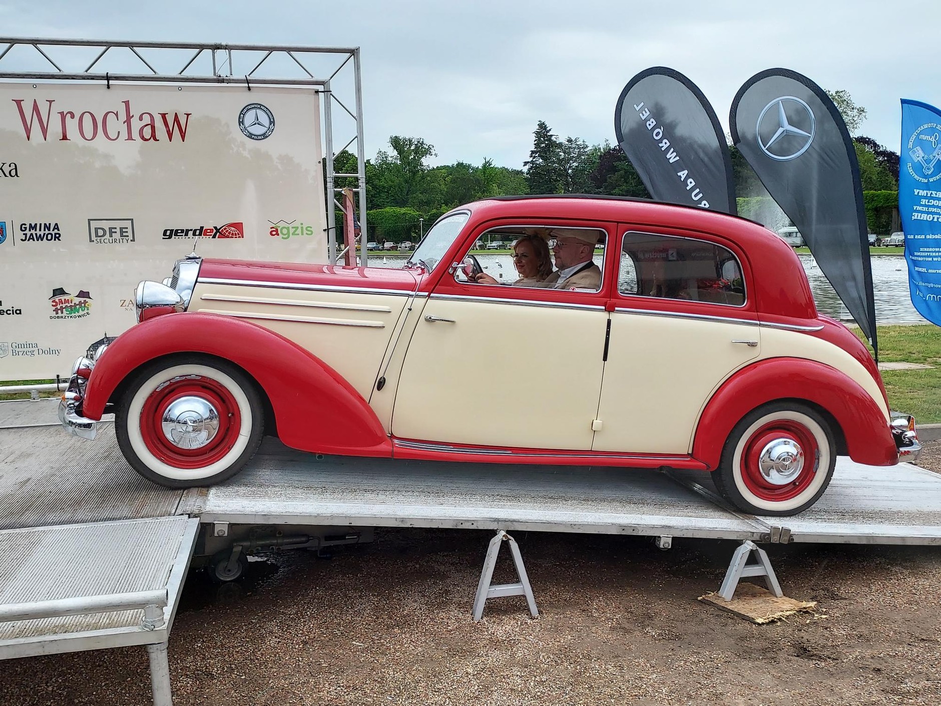 Zlot zabytkowych Mercedesów Wrocław 2025