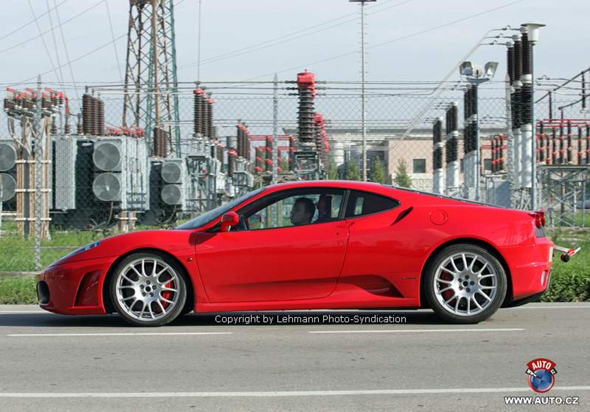 Zdjęcia szpiegowskie: Ferrari F430 Challenge Stradale
