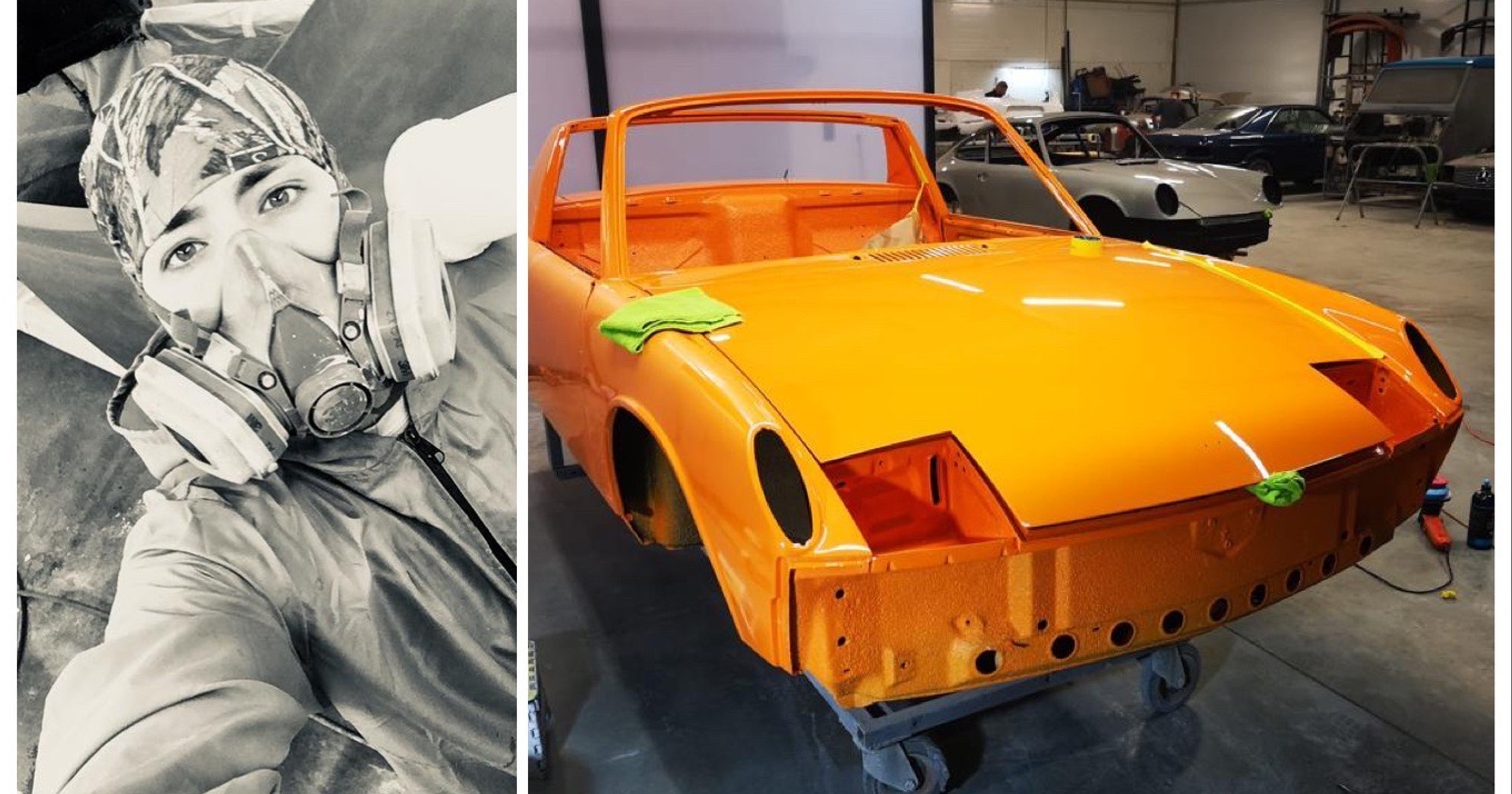 Lakiernik Porsche
