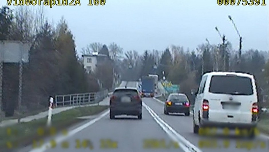26-latek zebrał 56 punktów karnych i 3,5 tys. zł mandatu