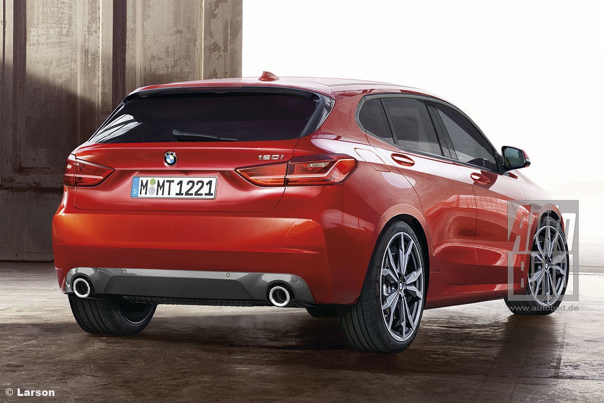 Nowe BMW serii 1 - wizualizacja