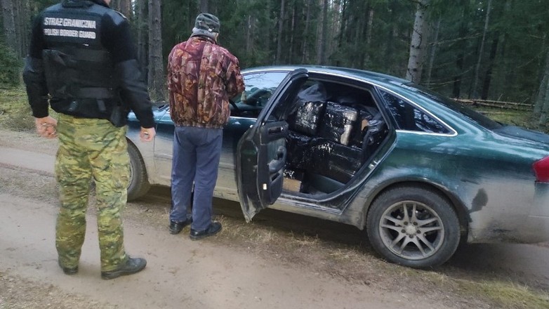 Przewoził papierosy bez akcyzy