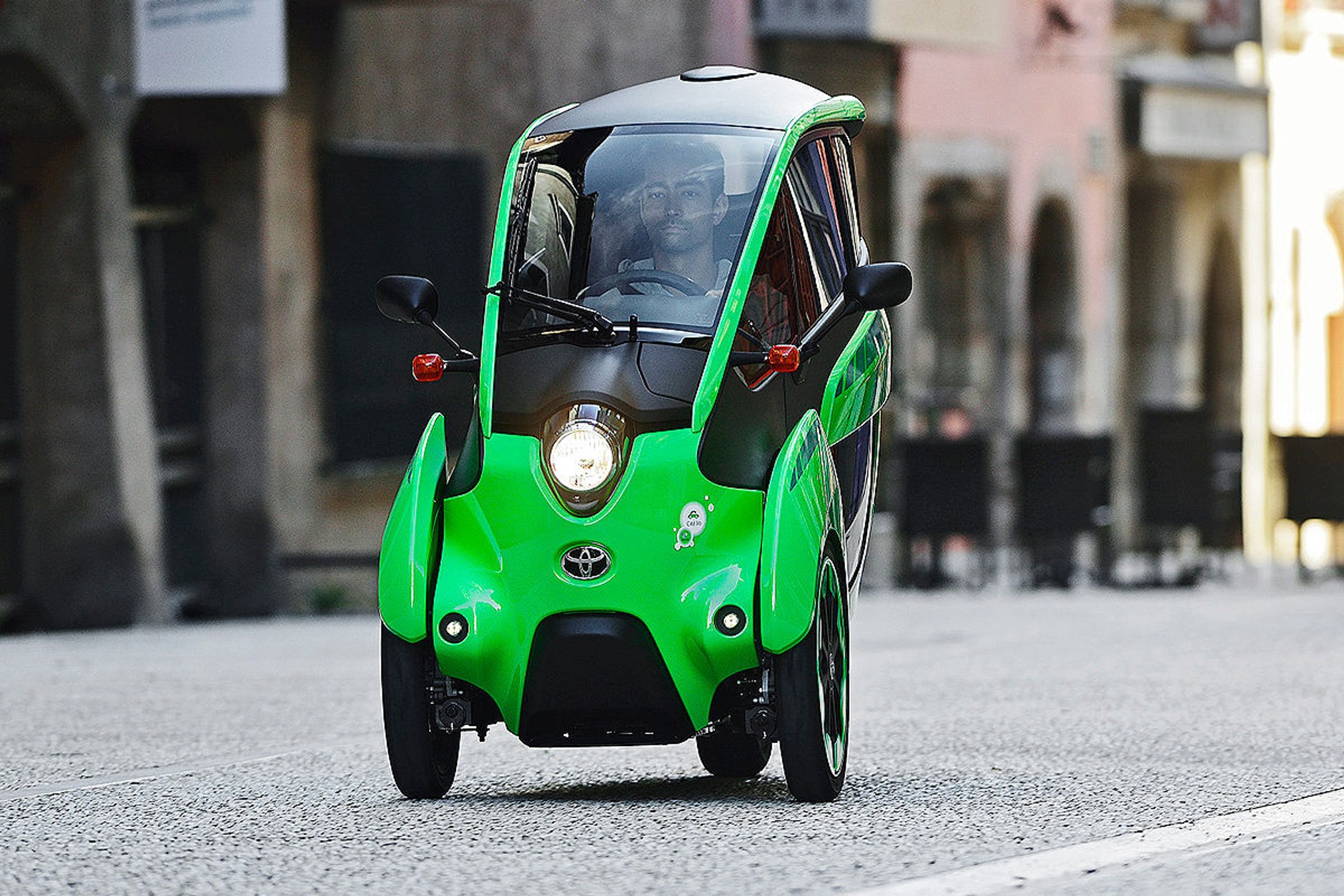 Toyota i-Road – pierwsza jazda