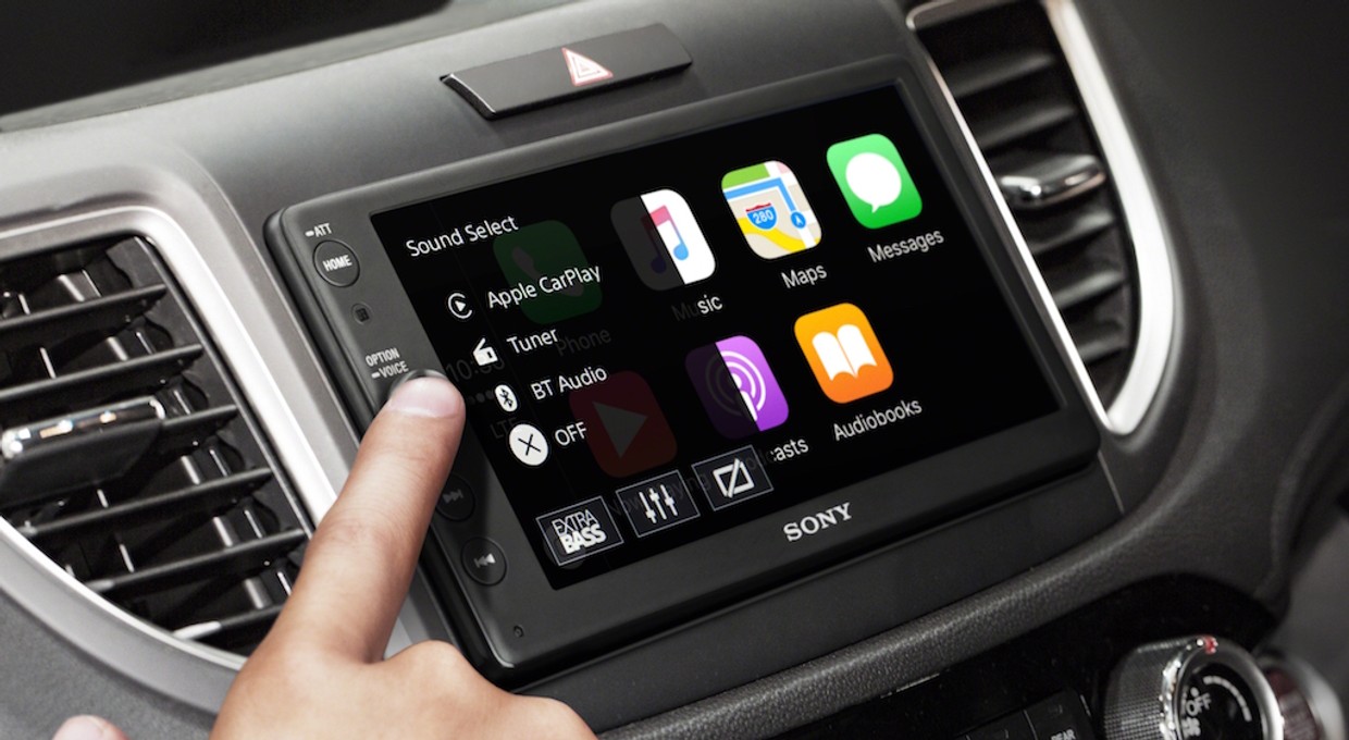 Car Audio: Radio Sony bez nawigacji