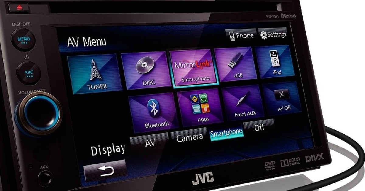 JVC KW-NSX1: stacja multimedialna z MirrorLink