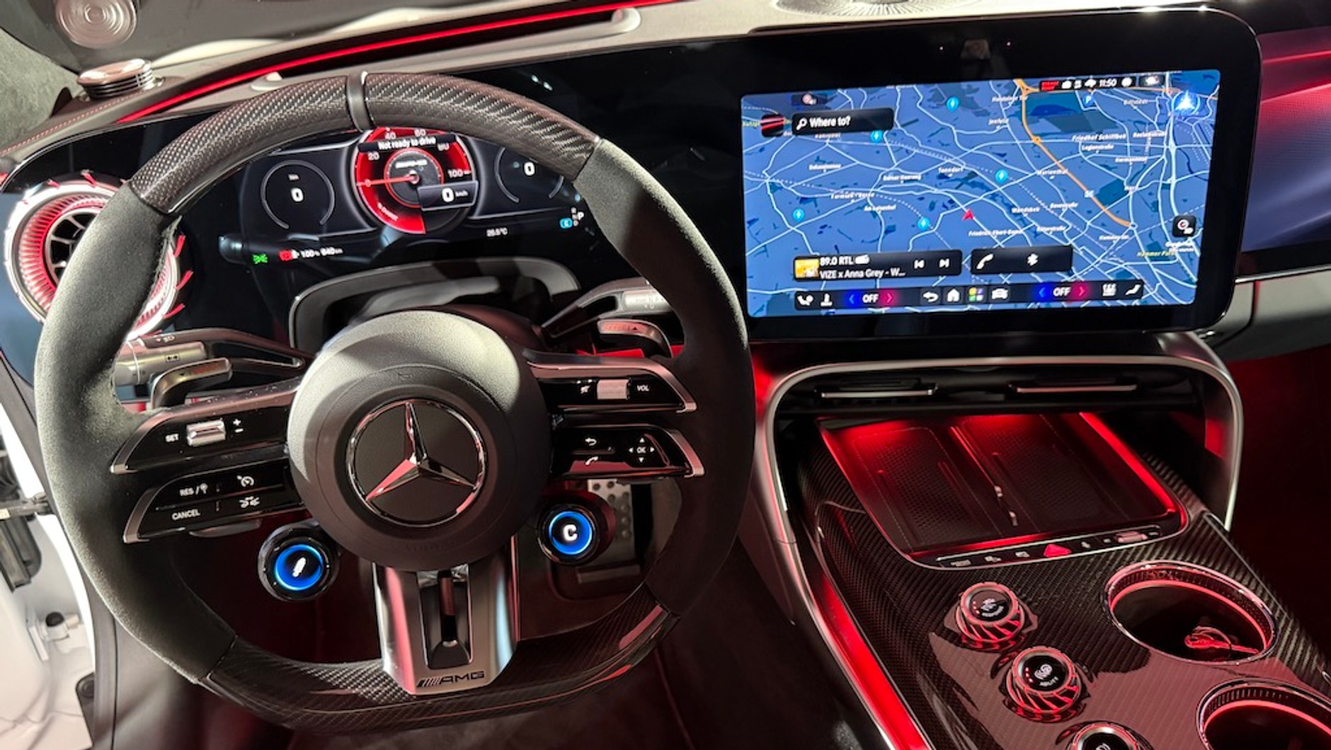 Nowy elektryczny Mercedes AMG GT 4-Door Coupe