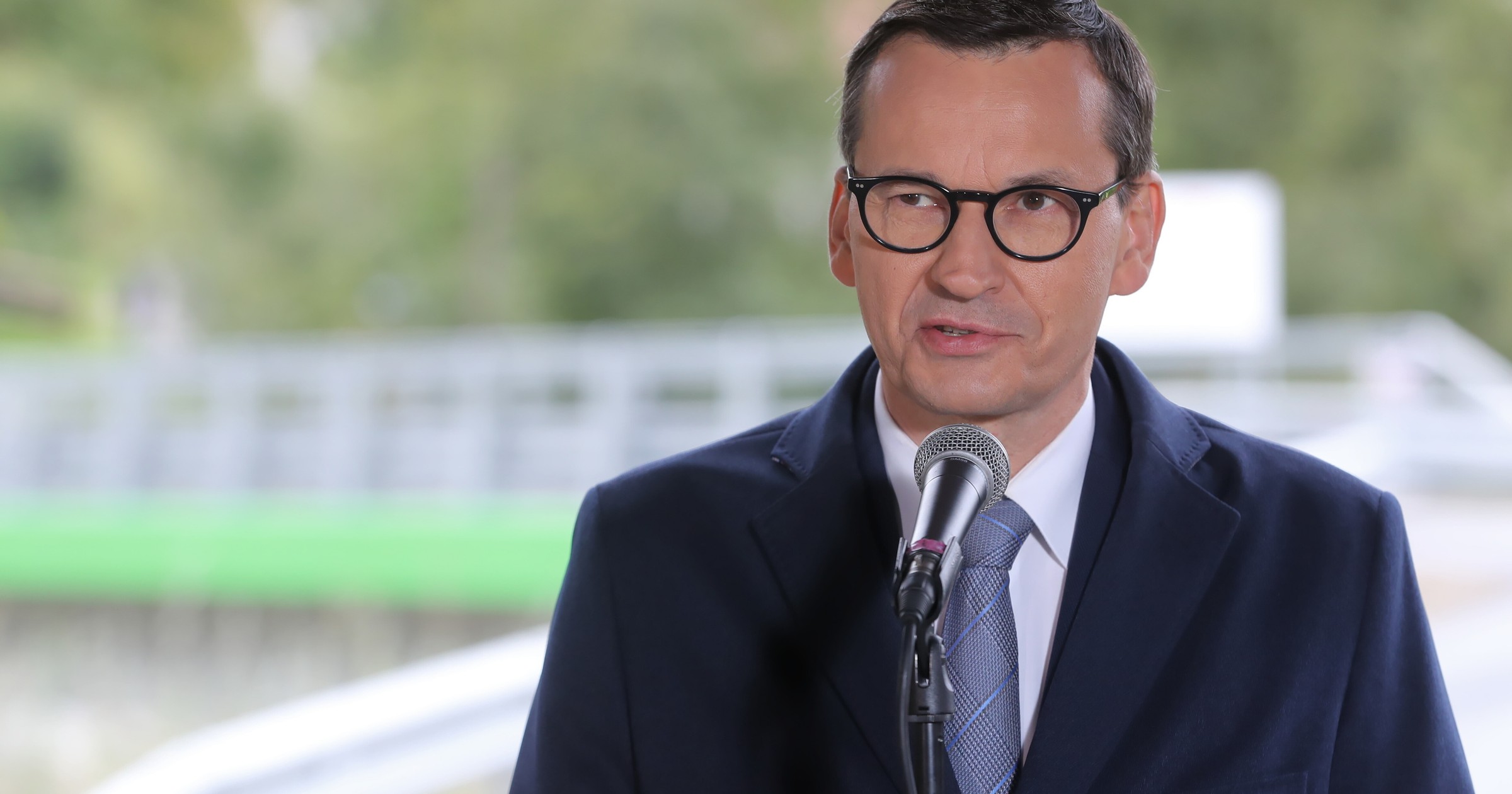 Szczawa, wizyta premiera Mateusza Morawieckiego