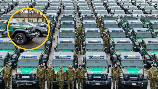 Nowe samochody Straży Granicznej