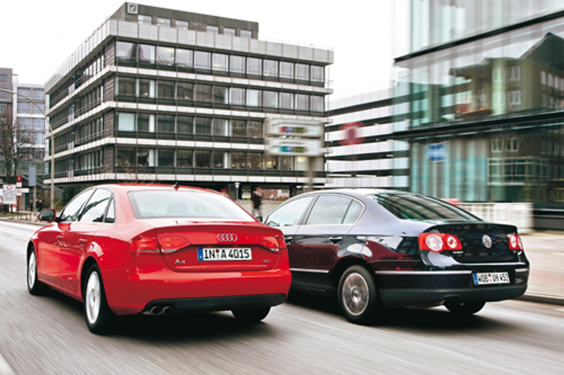 Audi A4 &amp; VW Passat - Serce i dwie dusze