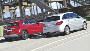 Mercedes GLA 200 kontra Mercedes klasy B 200