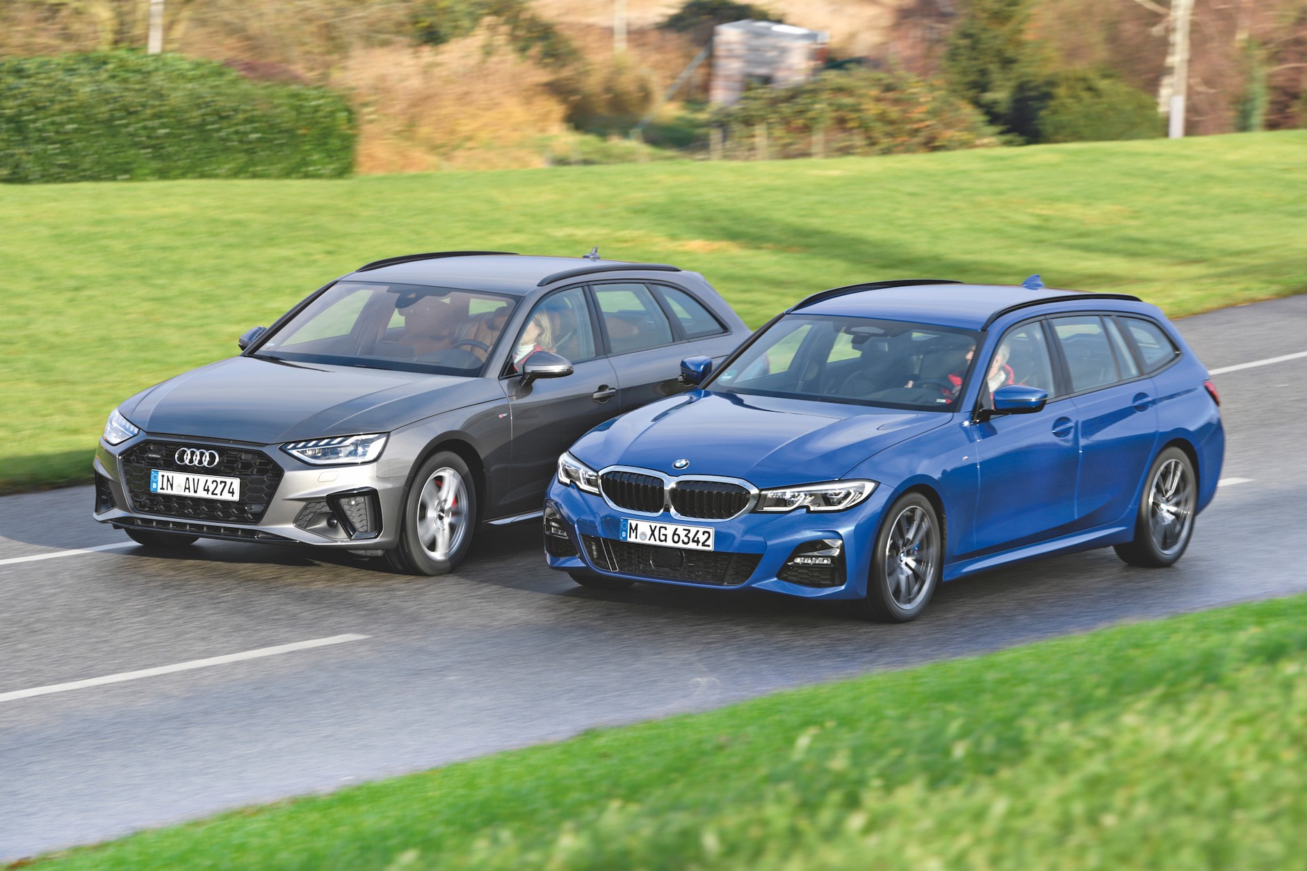 BMW serii 3 Touring kontra Audi A4 Avant