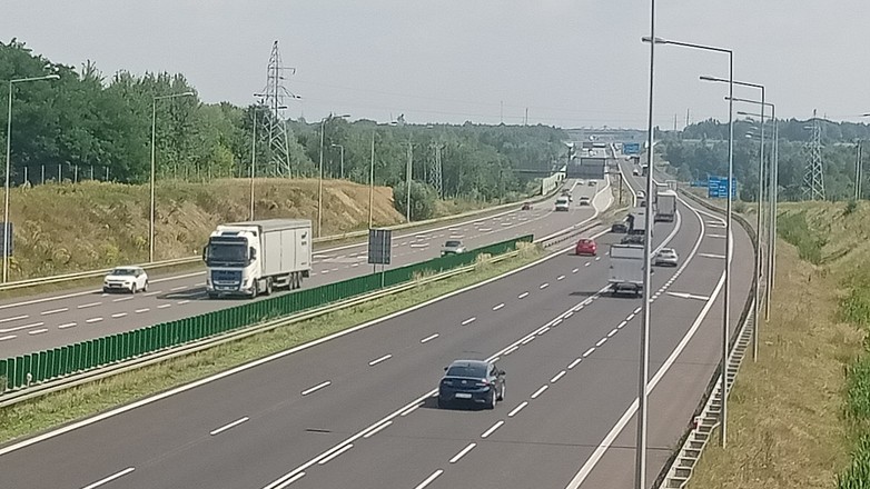 Kierowcy byli mierzeni z drona. Nawet nie wiedzieli, że są kontrolowani