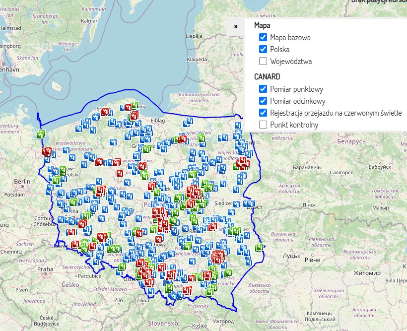 Wielka mapa CANARD
