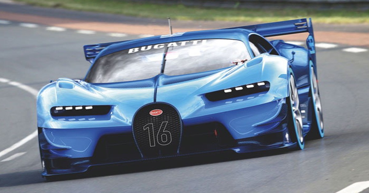 Bugatti Vision Gran Turismo - nielimitowane i niemal nierealne