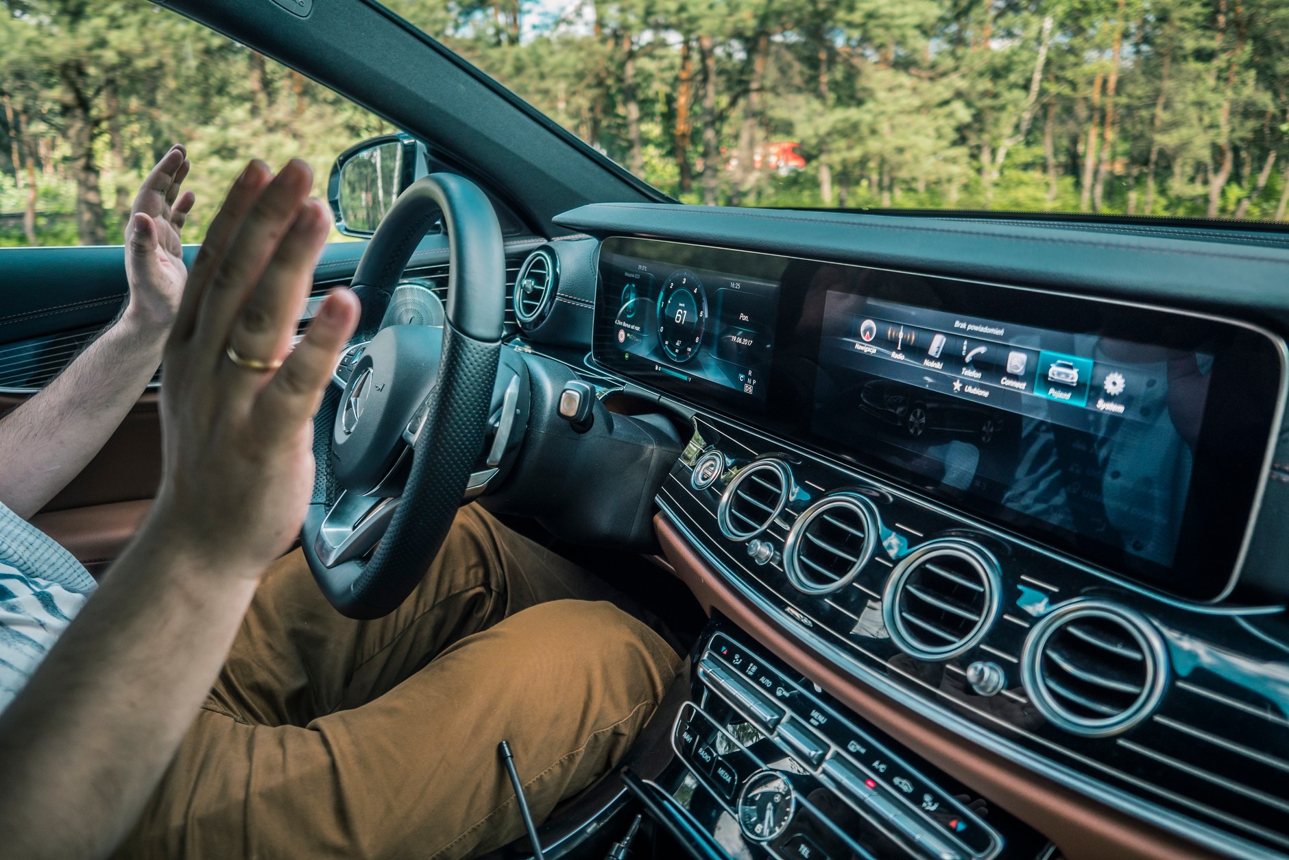 Dzień z Mercedesem i Fibaro