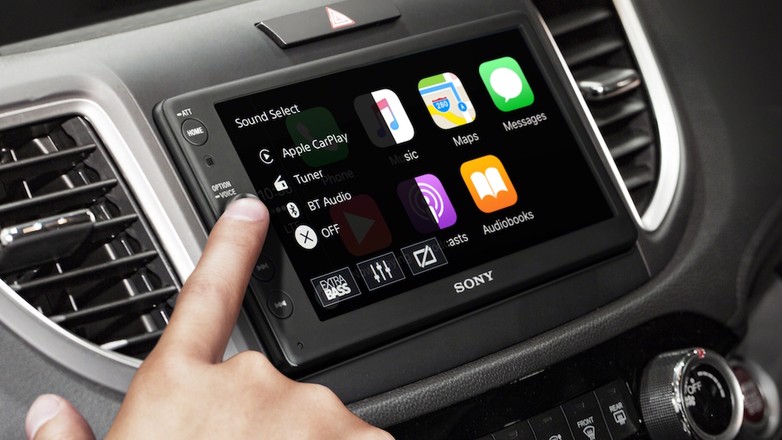 Radio Sony bez nawigacji