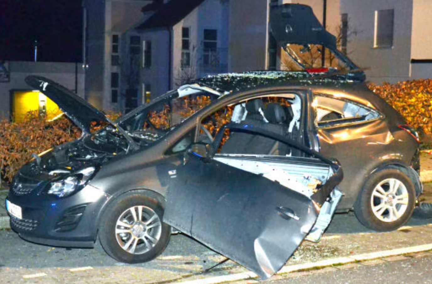 To nie skutki wybuchu bomby, do eksplozji doszło w wyniku... przygotowań do imprezy.