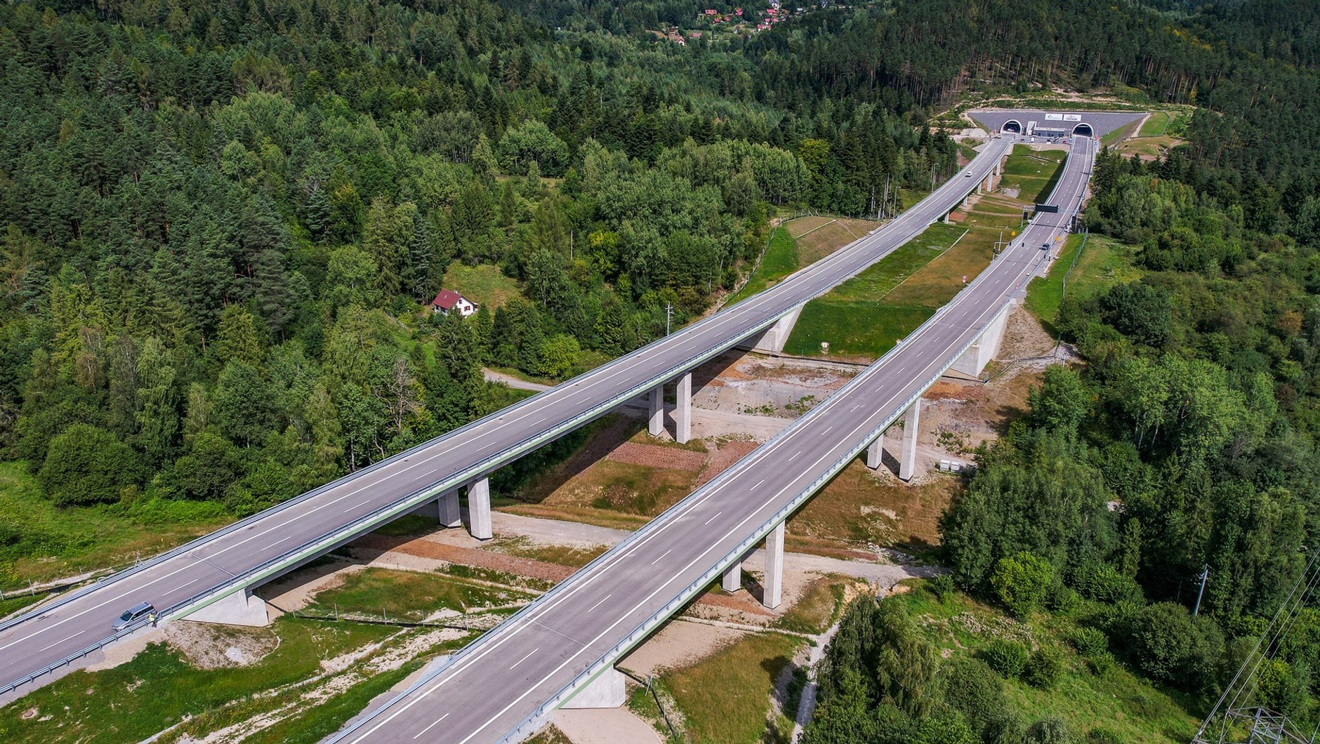 Droga S1 Przybędza - Milówka