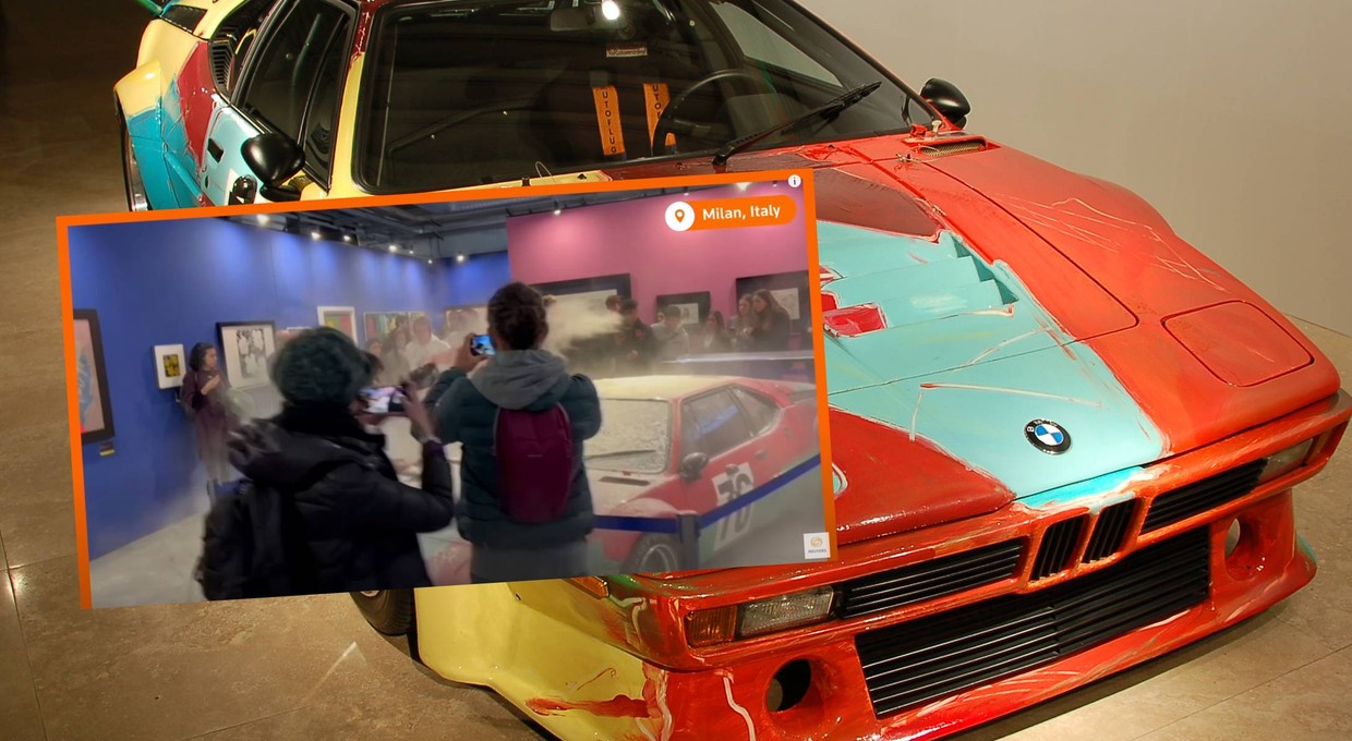 Aktywiści znowu atakują. Obsypali mąką wyjątkowe BMW M1 [WIDEO]