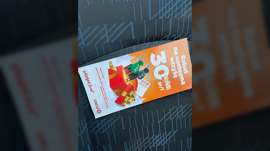 Promocja na paliwo na Circle K 15 grudnia 2022 r.