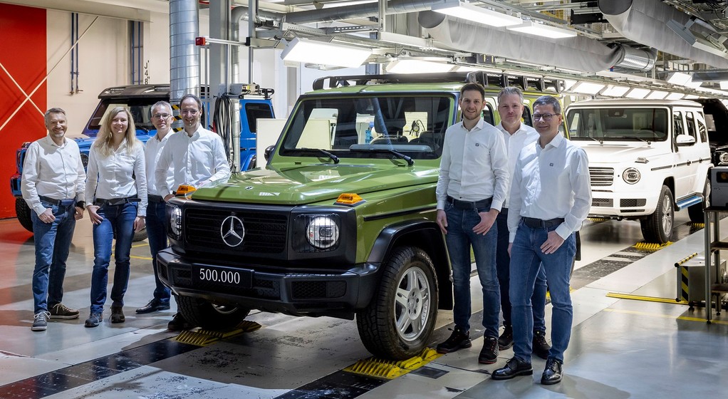 Wyjątkowy, 500-tysięczny egzemplarz Mercedesa Klasy G