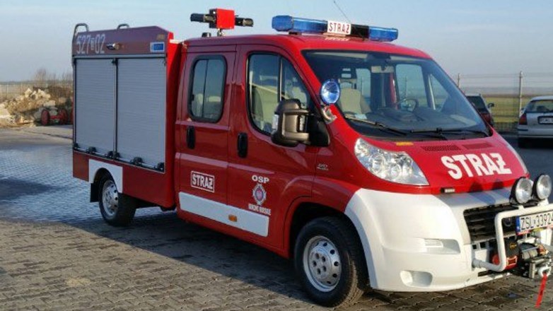 Strażakom z OSP Bukowo Morskie ktoś ukradł pojazd pożarniczy